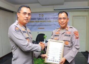 Polres Ternate Sabet 2 Penghargaan di Bidang Kehumasan