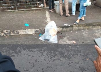 Temuan Potongan Kaki Manusia di depan Hotel Bela, Ternate, Gegerkan Warga