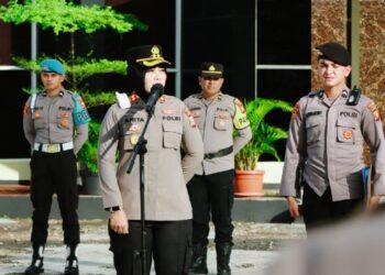 Kapolres Ternate Imbau Jangan Mudah Terprovokasi, Tertib dalam Menyampaikan Aspirasi