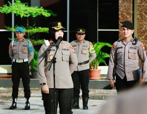Kapolres Ternate Imbau Jangan Mudah Terprovokasi, Tertib dalam Menyampaikan Aspirasi