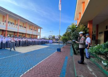 Ditlantas Polda Malut Ajak Pelajar Jadi Pelopor Tertib Berlalu Lintas