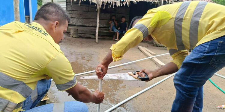 Tuntaskan Pemulihan Akses Air Bersih, Warga Kao Barat Apresiasi Program NHM Peduli