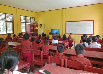 NHM Peduli Perluas Jangkauan Edukasi Kebencanaan dan PHBS hingga SD Inpres Wateto