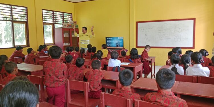 NHM Peduli Perluas Jangkauan Edukasi Kebencanaan dan PHBS hingga SD Inpres Wateto