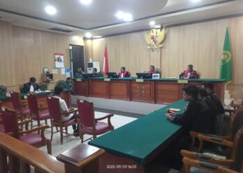 Mantan Bendahara WKDH Malut  Dituntut JPU 2,6 Tahun
