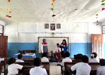 Pertamina Papua Maluku Sukses Gelar PEN 8.0 di Sekolah Papua