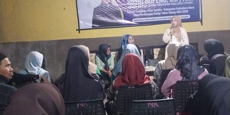 Wakil Ketua DPRD Malut Husni Bopeng Serap Aspirasi Warga di Salahudin