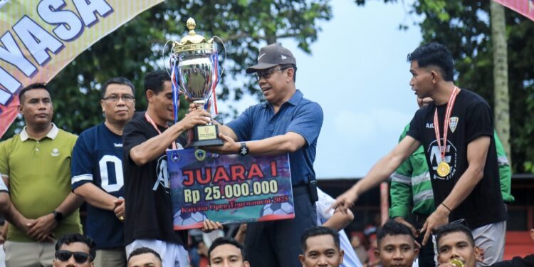 Kapolda Maluku Utara Hadiri Penutupan Kaiyasa Open Tournament 2025