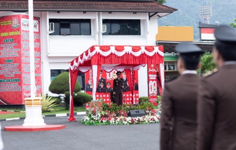 Kejati Malut Gelar Upacara Peringatan Hari Lahir Kejaksaan ke-80, Berikut Amanat Jaksa Agung RI
