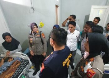 Kapolres Ternate Jenguk Mahasiswa yang Alami Sakit Ginjal Setelah Unjuk Rasa