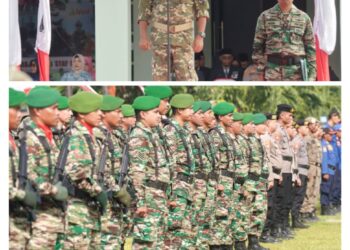 Wabup Halteng Irup HUT TNI ke-80