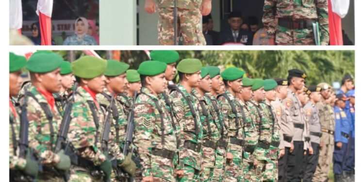 Wabup Halteng Irup HUT TNI ke-80