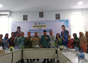 Anggota VI BPK RI dan Poltekes Kemenkes Ternate Diskusikan Optimalisasi Status BLU