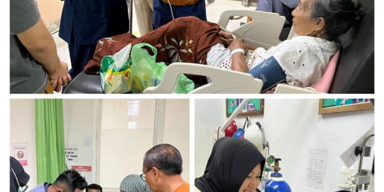 Bupati dan Istri Sambangi RSUD Weda, Beri Doa Kesembuhan dan Pastikan Layanan Kesehatan