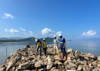BWS Maluku Utara Sebut Tidak Ada Subkontraktor Pekerjaan Breakwaters di Desa Toniku