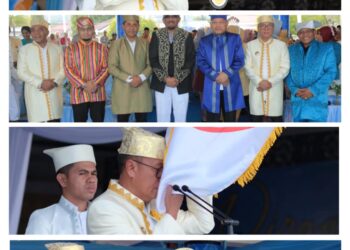 Upacara HUT Ke 35 Kabupaten Halteng Khidmat, Bupati : Tidak Ada Lagi Perbedaan dan Bersatu Demi Fagogoru