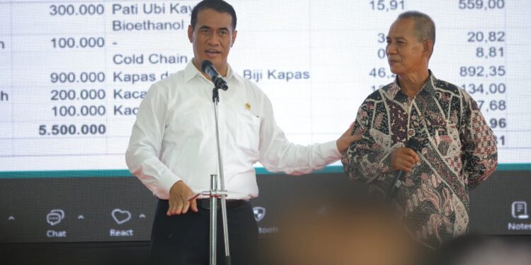 Mentan Amran Minta Kenaikan Harga Beli Kelapa Petani