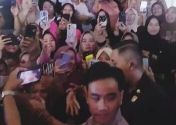 Ribuan Warga Ternate Padati Pasar Higienis Sambut Kunjungan Wapres Gibran