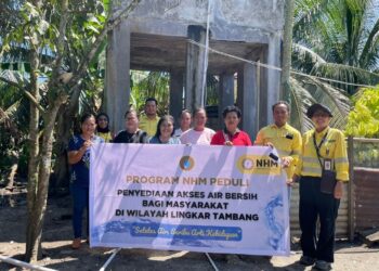 NHM Hadirkan Senyum Warga Kusu Lovra Lewat Revitalisasi Air Bersih