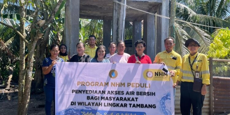 NHM Hadirkan Senyum Warga Kusu Lovra Lewat Revitalisasi Air Bersih