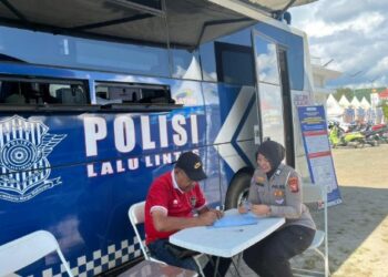 Satlantas Polres Halteng Hadirkan Layanan Sim Keliling, Cek Lokasinya!