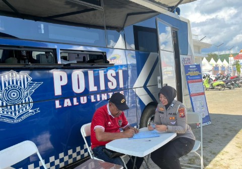 Satlantas Polres Halteng Hadirkan Layanan Sim Keliling, Cek Lokasinya!