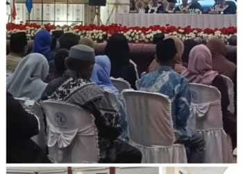 Wakili Bupati, Sahli dan Kabag Organisasi Hadiri Wisuda Universitas Bumi Hijrah Tidore