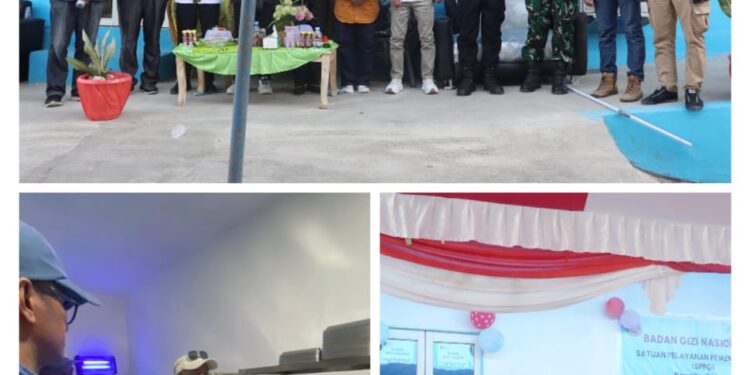 Bupati Halteng Resmikan Dapur MBG Pertama di Weda Selatan