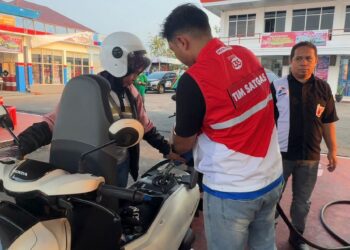Andalan Ojek Online dan Taksi Online, SPBU Pertamina Jadi Tempat Isi Energi Sebelum Narik Lagi