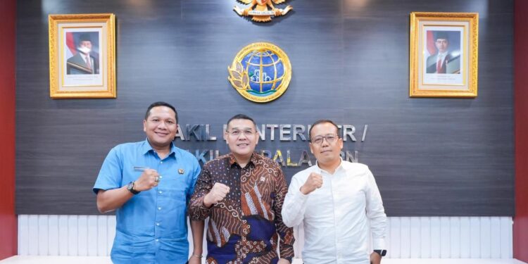 Optimalisasi GTRA Jadi Fokus Konsultasi Kakanwil BPN Malut dengan Wamen ATR/BPN