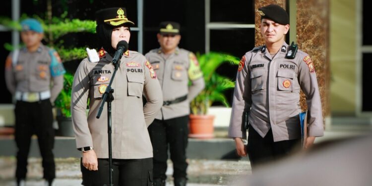 Kapolres Ternate Instruksikan Personel Tingkatkan Patroli di Kawasan Pulau dan Tebar