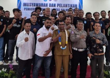 Resmi, Pengurus Asosiasi Lintas Halmahera 2025–2030 di kukuhkan Wabup Halut