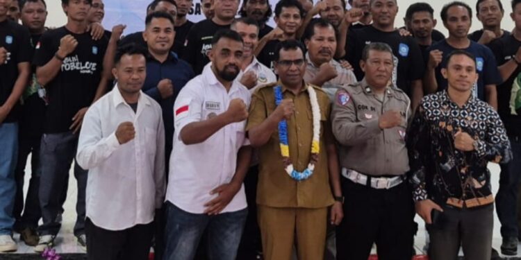 Resmi, Pengurus Asosiasi Lintas Halmahera 2025–2030 di kukuhkan Wabup Halut