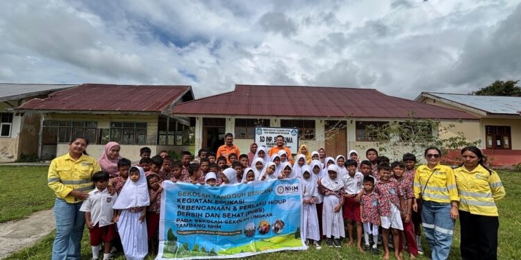 Edukasi Kebencanaan & PHBS Jadi Upaya NHM Peduli Dukung Komunitas Sehat dan Tangguh