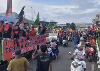 Suporter Malut United Protes Praktik Tiket Gratis untuk Pejabat