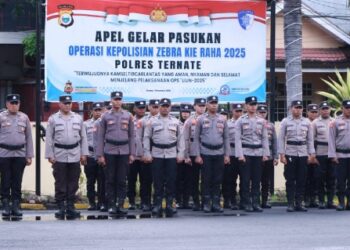 Operasi Zebra 2025  di Kota Ternate Resmi Dimulai, Berikut Jenis Pelanggaran yang Jadi Sasaran Tilang