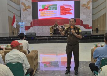 Cegah Potensi Korupsi, Kejati Malut Beri Edukasi Hukum Kepada Kades se – Halmahera Selatan