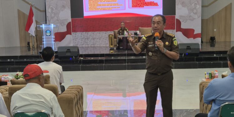 Cegah Potensi Korupsi, Kejati Malut Beri Edukasi Hukum Kepada Kades se – Halmahera Selatan