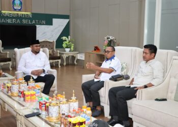 PW IKA PMII Malut Temui Bupati Bassam, Bahas Penguatan Peran Alumni dalam Pembangunan Daerah