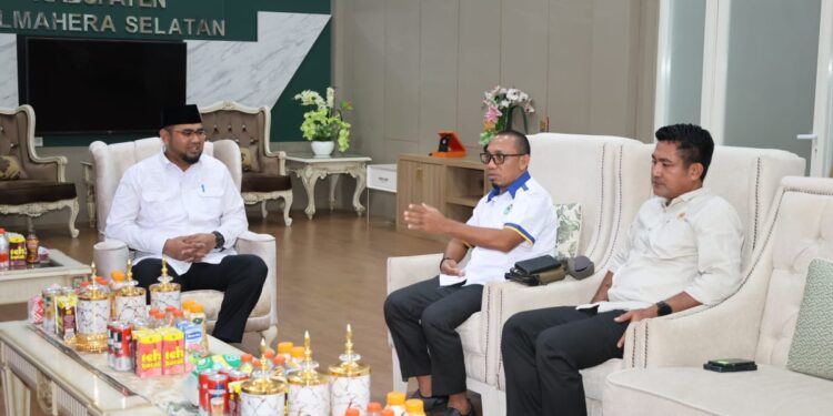 PW IKA PMII Malut Temui Bupati Bassam, Bahas Penguatan Peran Alumni dalam Pembangunan Daerah