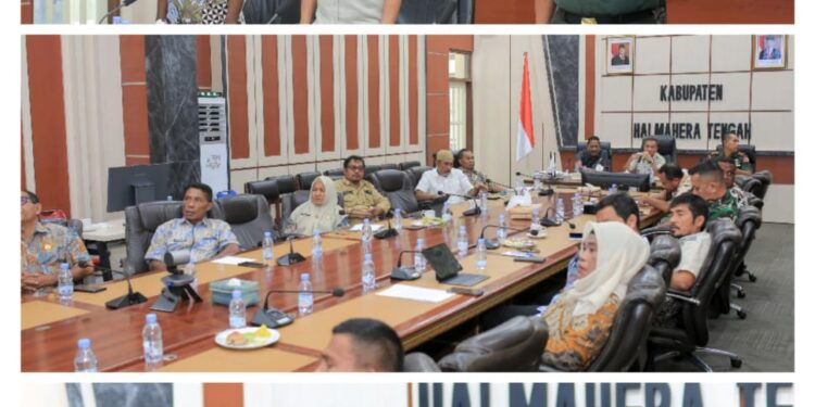 Bupati Halteng Hadiri Rapurna TMMD ke-46 tahun 2025 Secara Virtual