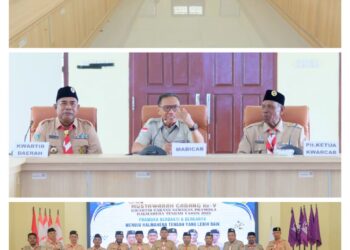 Bupati Ikram Buka Muscab Ke- V Gerakan Pramuka Halteng, Tekankan Peran Pramuka Dalam Pembangunan Daerah