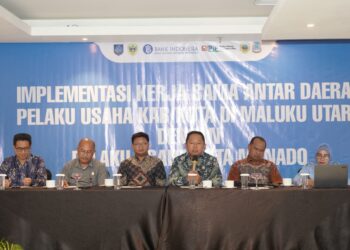 Sekda Kota Ternate Hadiri Penandatanganan KAD dengan Kota Manado dalam rangka Penguatan Kolaborasi Pengendalian Inflasi Pangan