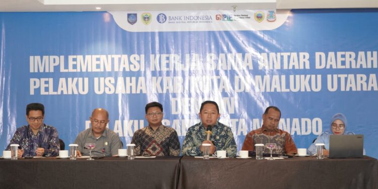 Sekda Kota Ternate Hadiri Penandatanganan KAD dengan Kota Manado dalam rangka Penguatan Kolaborasi Pengendalian Inflasi Pangan