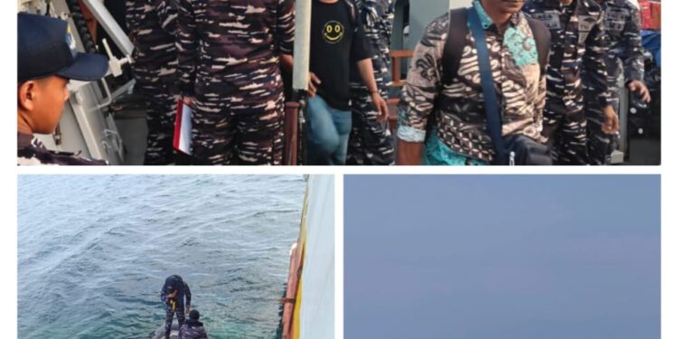 KM Cantika Lestari 9C Tabrak Karang di Perairan Weda, Ratusan Penumpang Dievakuasi