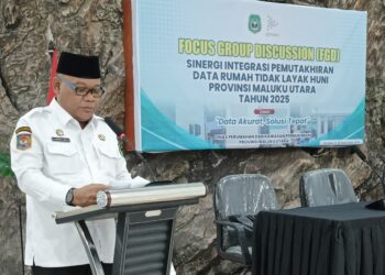 Sekda Malut Buka FGD Sinergi Integrasi Pemutakhiran Data RTLH 2025