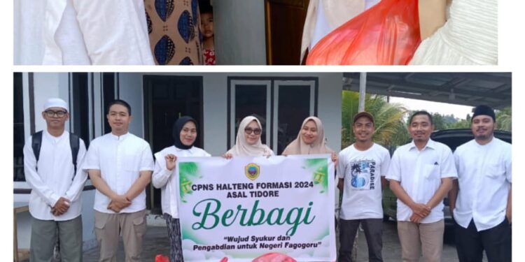 CPNS Halteng Formasi 2024 Asal Tidore Berbagi, Wujud Syukur dan Pengabdian Untuk Negeri Fagogoru