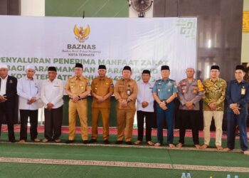 Akhiri 2025, Baznas Ternate Salurkan Rp183 Juta bagi Para Imam