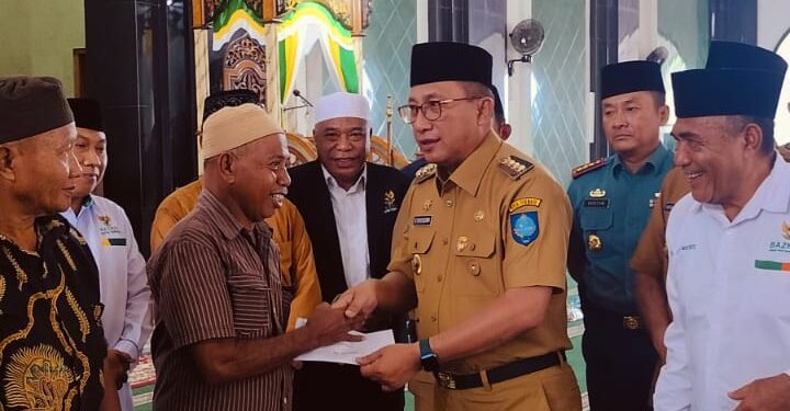 Akhiri 2025, Baznas Ternate Salurkan Rp183 Juta bagi Para Imam