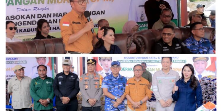 Pemprov Malut Jual Pangan Murah, Pemkab Halteng Bayar dan Gratiskan Untuk Warga